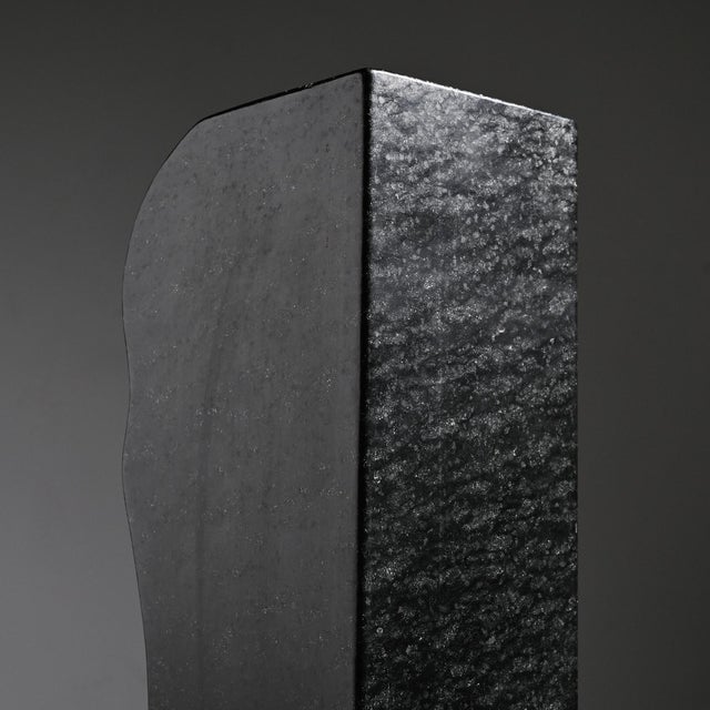 Robert Neuhauser, Swiss Abstract Diabas Sculpture, 1980s, Stone For Sale - Image 11 of 14
