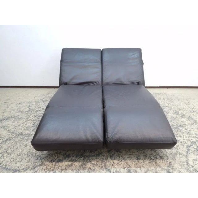 Moule Sofa in Brown Leather by Roland Meyer-Brühl, 2008 For Sale - Image 4 of 13
