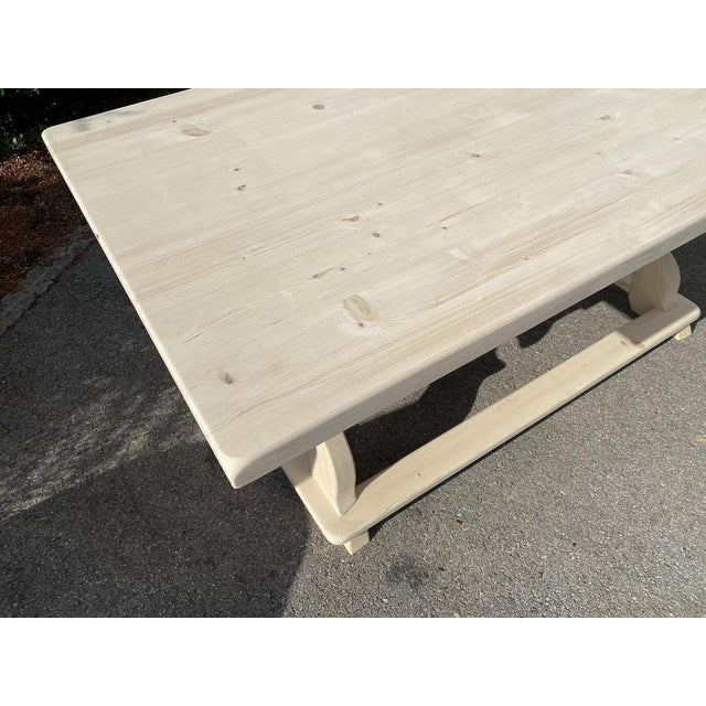 Vintage Farmtable in Spruce For Sale - Image 11 of 12