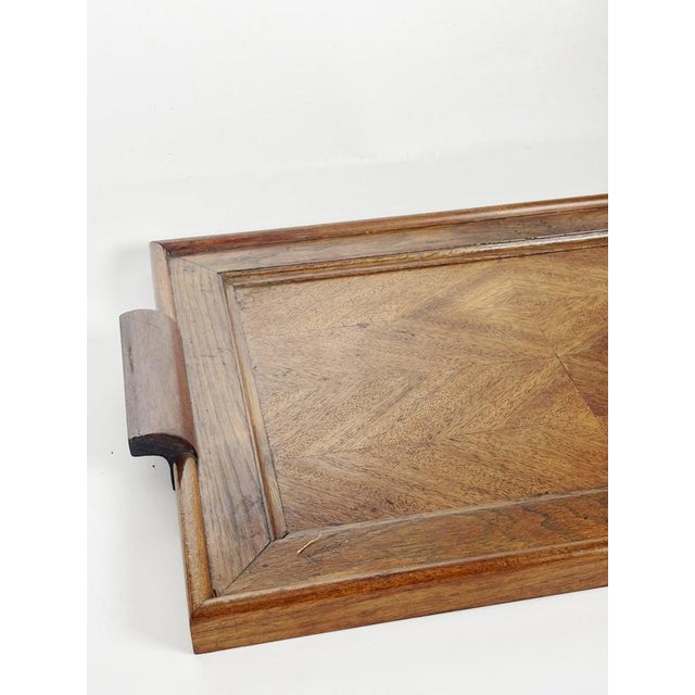 Wooden Serving Tray, France, 1940s For Sale - Image 6 of 17