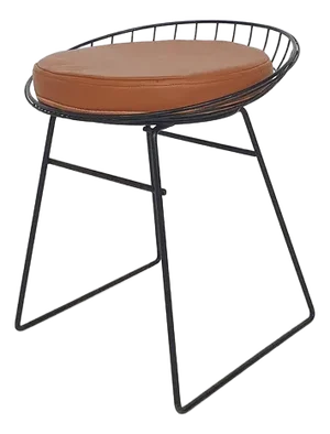 KM05 Metal Wire Stool by Cees Braakman for Pastoe, 1950s