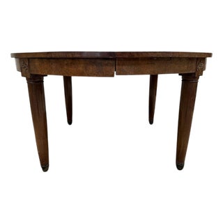 Art Deco Oval Dining Table For Sale