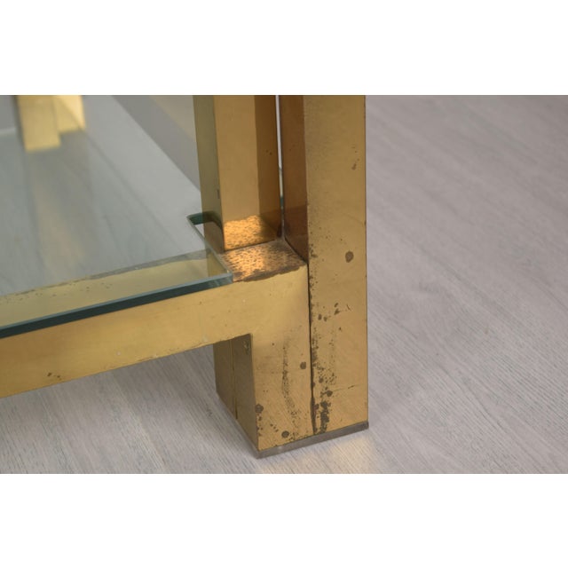 Metal Vintage Coffee Table, Italy, 1970 For Sale - Image 7 of 18