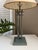 Vintage 1980s Postmodern Lamp With Decorative Metal Spheres For Sale - Image 4 of 7