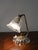 Bellflower Adjustabe Table Lamp in Murano Glass and Brass by Ercole Barovier, Italy, 1940s For Sale - Image 3 of 17