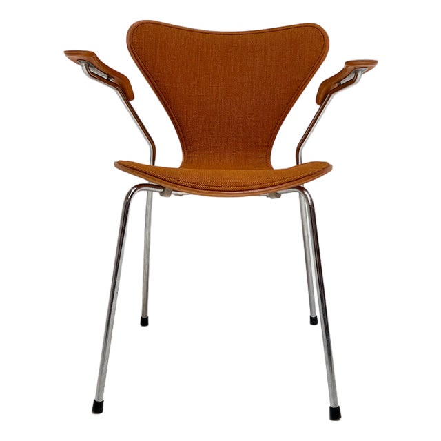 Wooden 3207 Chair by Arne Jacobsen for Fritz Hansen, 1980s For Sale