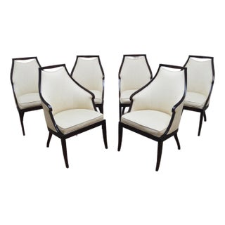 Baker Modern Dining Chairs Set of 6 For Sale