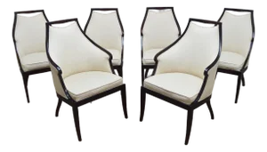 Baker Modern Dining Chairs Set of 6
