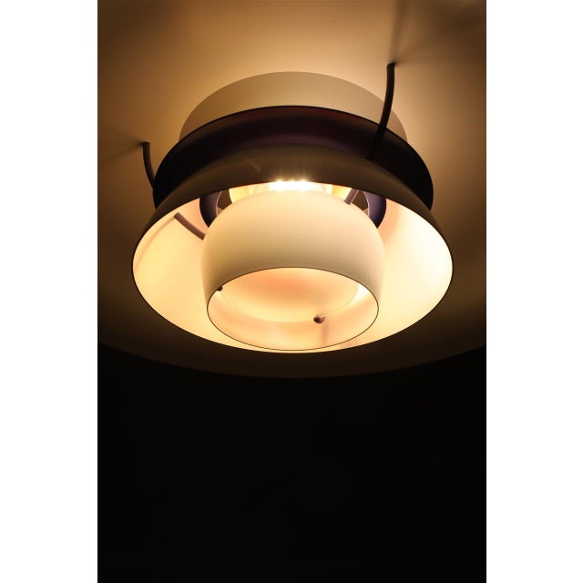 Vintage Danish PH 5 Pendant Lamp with Glass Diffuser by Poul Henningsen for Louis Poulsen, 1950s For Sale - Image 17 of 18