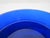 Mary Gregory Cobalt Blue Glass Enamel Painted Girl With Flower Round Trinket Box For Sale - Image 13 of 14