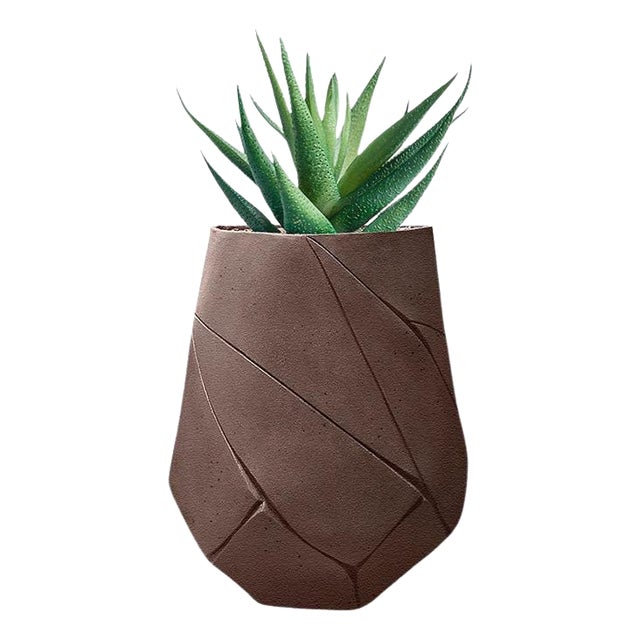 Baca XS Brown Planter by Indigenousus For Sale