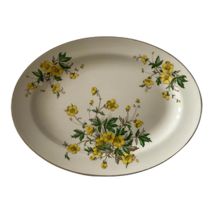 Knowles Yellow Buttercup Platter, Circa 1952