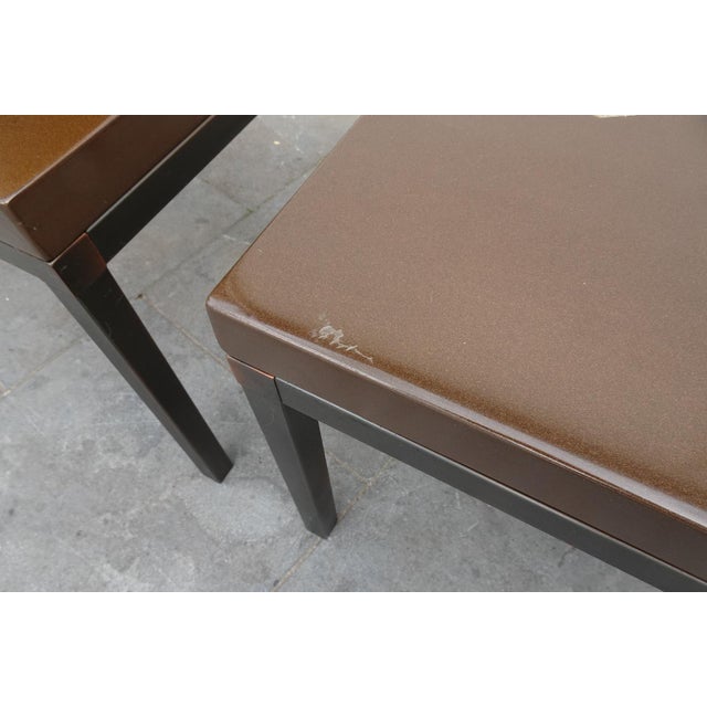 Belgian Side Tables attributed to Ado Chale, 1970s, Set of 2 For Sale - Image 15 of 18