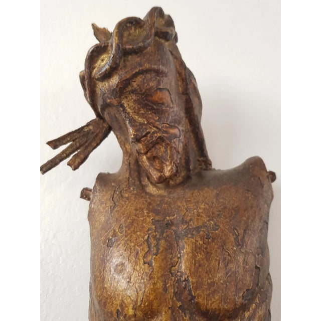 Original condition. Residues of original polychromy, waxed. Hand carved basswood. Bohemia, Austrian Empire first half of...