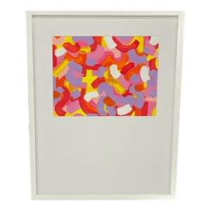 Contemporary Original Modern Abstract Framed