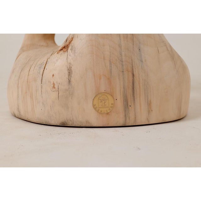 Sculptural Side Table in Stool by Logniture For Sale - Image 13 of 15