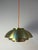 Danish Gold Orange Slatted Lamp For Sale - Image 4 of 11