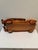 Wood Vintage Handcrafted Wood Ford Touring Car Model Folk Art Sculpture. Ralph Lauren Bookcase Aesthetic For Sale - Image 7 of 7