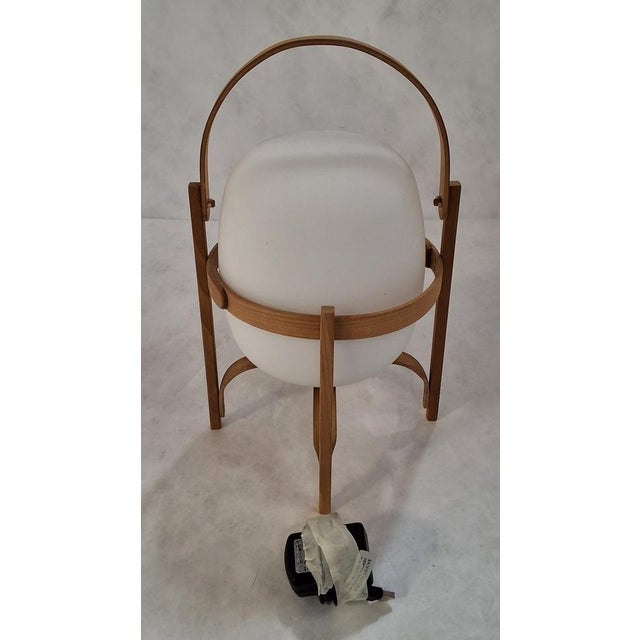 Modern Santa & Cole Cestita Bateria Table Lamp With Hardware For Sale - Image 3 of 4