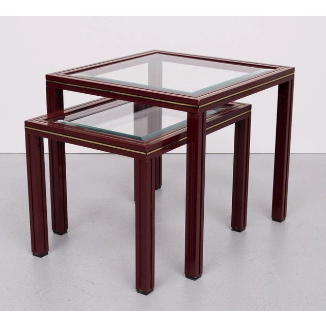 Side Tables attributed to Pierre Vandel, Set of 2 For Sale - Image 8 of 8