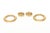 Vintage Chanel Quilted Gold Plated Door Knocker Clip on Earrings, 1980's For Sale - Image 10 of 12