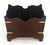 Drexel Large Chippendale Campaign Style Mahogany Brass Magazine Rack c1970s MINT For Sale - Image 4 of 14