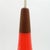 Louis Poulsen Orange Glass Pendant Lamp by Michael Bang for Louis Poulsen & Co. A/S For Sale - Image 4 of 8