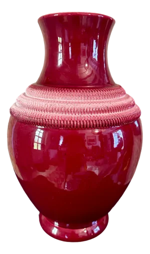 Vintage Vase by Pol Chambost, 1950s