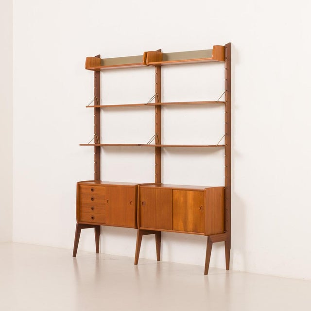 Ergo Freestanding Wall Unit from John Texmon, Norway, 1960s, Set of 11 For Sale - Image 18 of 18