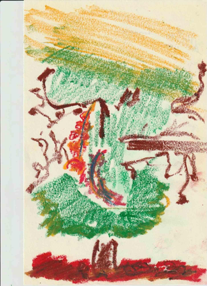 Alfredo Pizzi, Abstract 2, 2025, Paper