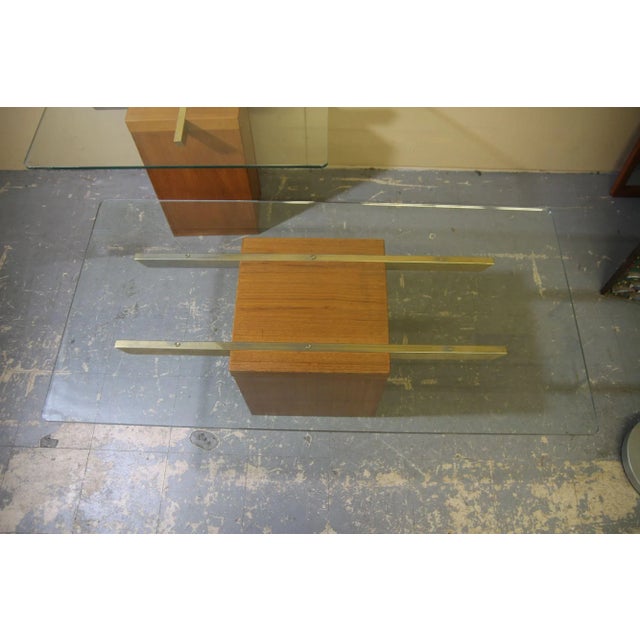 Mid-Century Modern 1970s Trioh Mobler Coffee Table and Side Table - a Pair For Sale - Image 3 of 7