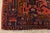 Hamedan Rug 4'2'' X 7' Red Wool Vintage Tribal Hand-Knotted Oriental Carpet For Sale - Image 9 of 12