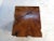 Mid 20th Century Natural Red Oak Slab Side Table For Sale - Image 5 of 7