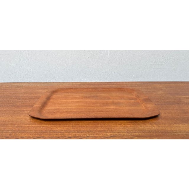 Mid-Century Scandinavian Teak Tray, 1960s For Sale - Image 14 of 14