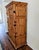 Rustic storage cabinet with wrought iron Great for storage or linen closet