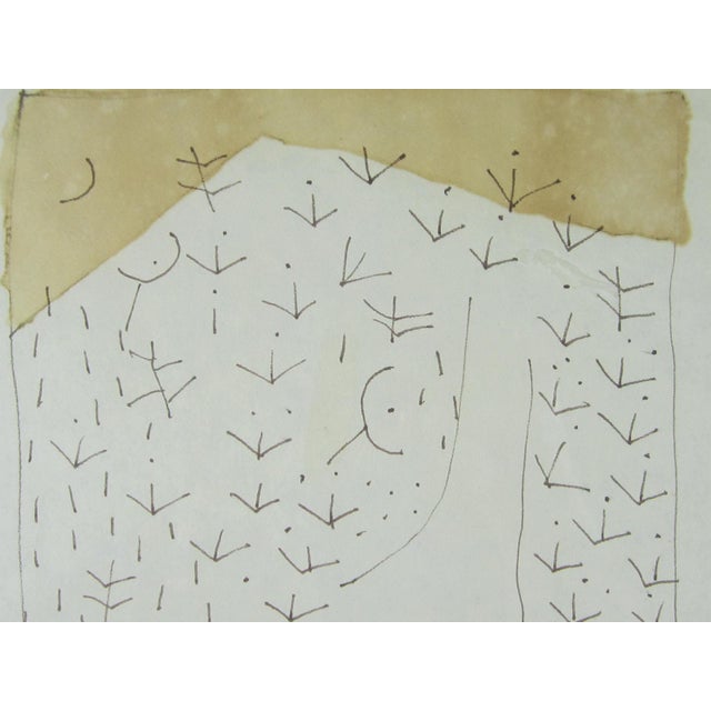 1970s 1970s Nicolas Africano Pen & Ink Poem / Ron of Japan For Sale - Image 5 of 7