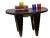 Superb Lg African Senufo Stool / Table I Coast 26.5" W For Sale - Image 9 of 13