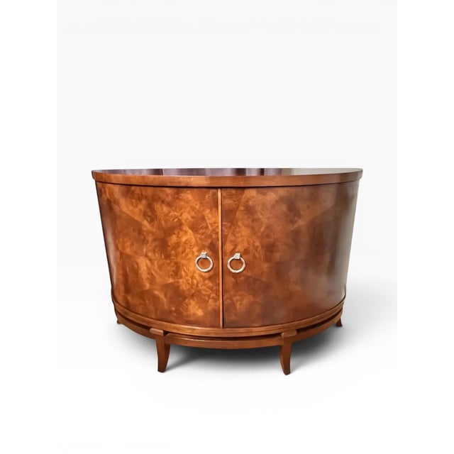 1990s Century Furniture Omni Demilune Two Door Cabinet For Sale - Image 15 of 17