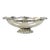 Vintage Victorian Silver Plated Oval Pedestal Centerpiece Fruit Bowl by Lunt For Sale