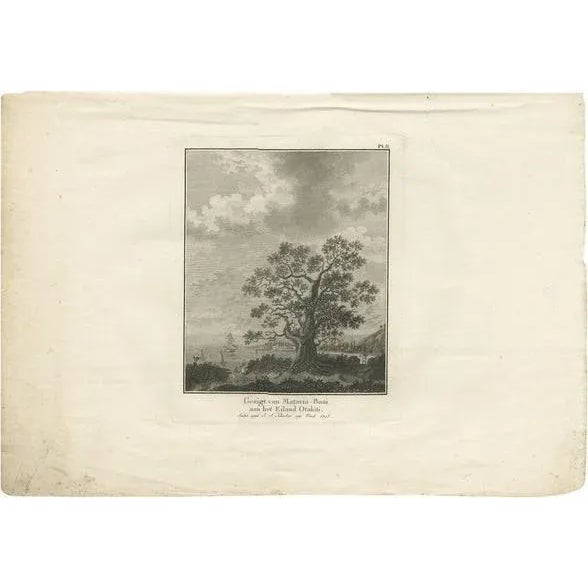 Early 19th Century J. Cook, Matavia Bay of Tahiti, 1803, Paper For Sale - Image 5 of 5