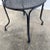 Vintage Black French Metal Outdoor Chairs - Set of 4 For Sale - Image 10 of 11