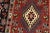 Yalameh Rug 3'4'' X 4'11'' Multicolor Wool Vintage Tribal Hand-Knotted Carpet For Sale - Image 4 of 13