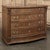 Antique English Neoclassical Marble Top Walnut Chest of Drawers was designed to add stately flair to any room, while...
