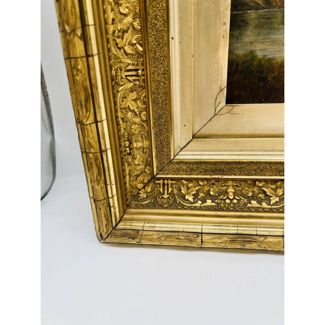 The American School 19th Century, American School Oil on Board Landscape - New Hampshire School For Sale - Image 3 of 9