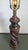 1969 Pieri Large Statement Sculptural Twisted Chalkware Table Lamp For Sale - Image 4 of 12