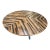 GregoDesigned Round Reclaimed Wood Lath Table Top For Sale