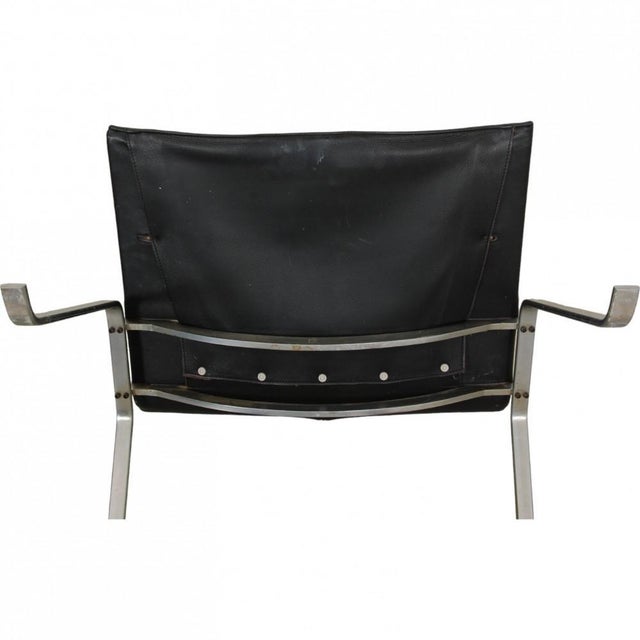 Pk22 Chair in Black Leather by Poul Kjærholm for Kold Christensen, 1970s For Sale - Image 16 of 18