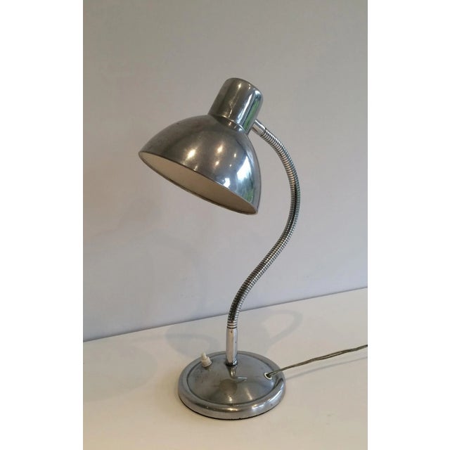 Chrome 1960s Swinging Chrome Lamp For Sale - Image 8 of 13