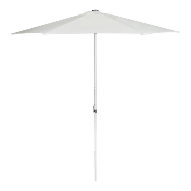 Resistant 9 Ft Easy Glide Market Umbrella in Natural For Sale