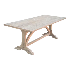 Expandable Farm Table in Vintage Heart Pine by Petersen Antiques